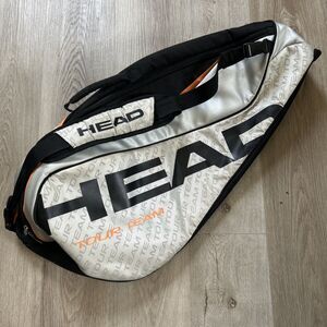 Head Tour Team Tennis Racquet Bag Gray Climate Control Technology CCT Carry Bag